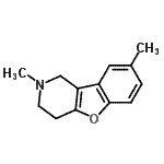 CAS 登录号：769859-75-8， 2,8-二甲基-1,2,3,4-四氢[1]苯并呋喃并[3,2-c]吡啶