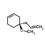 CAS 登录号：769949-77-1， (4R)-4-烯丙基-4-甲氧基环己烯