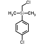 CAS 登录号：770-89-8， (氯甲基)(4-氯苯基)二甲基硅烷