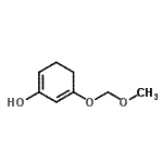 CAS 登录号：771438-40-5， 5-(甲氧基甲氧基)-1,5-环己二烯-1-醇