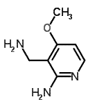CAS#: 771572-32-8， 3-(Aminomethyl)-4-methoxy-2-pyridinamine