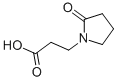 structure of CAS# 77191-38-9, 3-(2-Oxo-Pyrrolidin-1-Yl)-Propionic Acid;2-(2-Oxo-1-Pyrrolidinyl)Propanoic Acid;2-(2-Ketopyrrolidin-1-Yl)Propionic Acid;St5271541