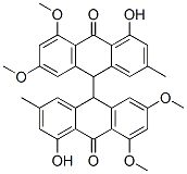 CAS#: 77282-67-8， 1-Hydroxy-10-(5-Hydroxy-2,4-Dimethoxy-7-Methyl-10-Oxo-9H-Anthracen-9-Yl)-6,8-Dimethoxy-3-Methyl-10H-Anthracen-9-One