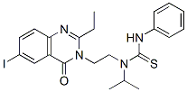 CAS#: 77301-17-8， 1-[2-(2-Ethyl-6-Iodo-4-Oxoquinazolin-3-Yl)Ethyl]-3-Phenyl-1-Propan-2-Ylthiourea