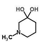 CAS#: 773017-18-8， 1-Methyl-3,3-piperidinediol