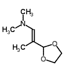 CAS#: 773102-46-8， (E)-2-(1,3-dioxolan-2-yl)-N,N-dimethyl-prop-1-en-1-amine