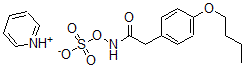 CAS#: 77372-66-8， Pyridin-1-Ium [[2-(4-Butoxyphenyl)Acetyl]Amino]Sulfate