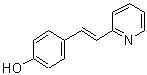 CAS 登录号：77377-07-2， 4-[(E)-2-(2-吡啶基)乙烯基]苯酚