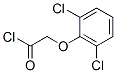 结构式 CAS# 774-74-3, 2-(2,4-二氯苯氧基)-乙酰氯