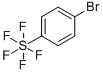 structure of CAS# 774-93-6, (Oc-6-21)-(4-Bromophenyl)Pentafluoro-Sulfur;1-Bromo-4-(Pentafluorothio)Benzene, 1-Bromo-4-(Pentafluorosulphanyl)Benzene;4-Bromophenylsulfur Pentafluoride, 95+%;1-BROMO-4-(PENTAFLUOROSULFANYL)BENZENE