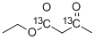 structure of CAS# 77504-73-5, Ethyl Acetoacetate (1,3-13C2)