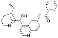 CAS 登录号：77539-57-2， [4-[(5-乙烯基-1-氮杂双环[2.2.2]辛烷-7-基)-羟基甲基]喹啉-6-基]苯甲酸酯