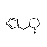CAS 登录号：775567-38-9， 1-[(2S)-2-吡咯烷基甲基]-1H-咪唑