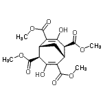 CAS 登录号：77589-54-9， 四甲基(1R,4S,5R,8S)-3,7-二羟基双环[3.3.1]壬-2,6-二烯-2,4,6,8-四羧酸酯