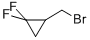 structure of CAS# 77613-65-1, 1-Bromomethyl-2,2-Difluorocyclopropane;2-(2-Bromo-Ethyl)-1,1-Difluoro-Cyclopropane;(2,2-Difluorocycloprop-1-Yl)Methyl Bromide;1-BROMOMETHYL-2,2-DIFLUOROCYCLOPROPANE