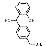 CAS 登录号：776317-60-3， 2-[(4-乙基苯基)(羟基)甲基]-3-吡啶醇