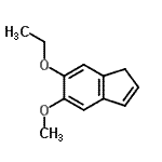 CAS 登录号：778638-75-8， 6-乙氧基-5-甲氧基-1H-茚