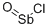 structure of CAS# 7791-08-4, Antimony Oxychloride;Ketoantimony Hydrochloride;Antimony Chloride Oxide;Antimony Monochloride Monooxide