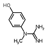 CAS 登录号：779268-10-9， 1-(4-羟基苯基)-1-甲基胍