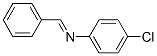 结构式 CAS# 780-21-2, N-亚苄基-4-氯苯胺