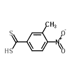 CAS 登录号：780732-86-7， 3-甲基-4-硝基苯二硫代甲酸