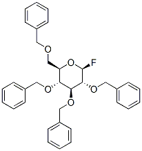 structure of CAS# 78153-79-4, 2,3,4,6-Tetra-O-Benzyl-beta-D-Glucopyranosyl Fluoride