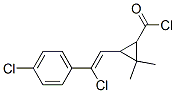 CAS 登录号：78235-79-7， 3-[(Z)-2-氯-2-(4-氯苯基)乙烯基]-2,2-二甲基环丙烷-1-甲酰氯
