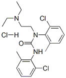 CAS#: 78371-84-3， 1,3-Bis(2-Chloro-6-Methyl-Phenyl)-1-(2-Diethylaminoethyl)Urea Hydrochloride