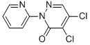 CAS#: 78389-19-2， 4,5-Dichloro-2-pyridin-2-ylpyridazin-3-one