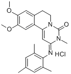 结构式 CAS# 78416-81-6, 曲喹辛盐酸盐