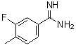 CAS 登录号：785754-37-2， 3-氟-4-甲基苯甲脒