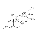 CAS#: 78761-59-8， (11alpha,16alpha)-11,17,21-Trihydroxy-16-methylpregna-1,4-diene-3,20-dione