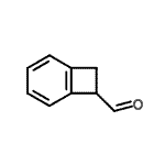 structure of CAS# 78926-35-9, bicyclo[4.2.0]octa-1(6),2,4-triene-8-carbaldehyde;1,2-dihydrocyclobuta[1,2-a]benzaldehyde;Bicyclo[4.2.0]octa-1,3,5-triene-7-carbaldehyde;MFCD11100028