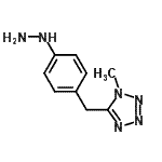 CAS 登录号：790631-60-6， 5-(4-肼基苄基)-1-甲基-1H-四唑