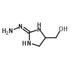 CAS 登录号：790645-14-6， {(2E)-2-[(1E)-肼基]-4,5-二氢-1H-咪唑-5-基}甲醇
