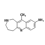 CAS#: 791005-32-8， 11-Methyl-2,3,4,5-tetrahydro-1H-azepino[4,3-b]quinolin-9-amine