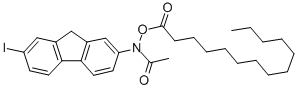 CAS#: 79127-47-2， [Acetyl-(7-Iodo-9H-Fluoren-2-Yl)Amino] Tetradecanoate