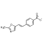 CAS#: 791852-65-8， 2-Methyl-5-[(E)-2-(4-nitrophenyl)vinyl]-1,3-oxazole