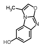 CAS 登录号：79221-10-6， 3-甲基[1,3]恶唑并[3,2-a]苯并咪唑-6-醇