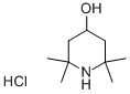 structure of CAS# 79316-86-2, 2,2,6,6-Tetramethylpiperidinol-4-Piperidinol Hydrochloride;2,2,6,6-Tetramethylpiperidin-4-Ol  Hydrochloride,  TMP-OH;2,2,6,6-TETRAMETHYL-PIPERIDID-4-OL, HYDROCHLORIDE;2,2,6,6-Tetramethylpiperidin-4-Ol Hydrochloride