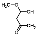 CAS#: 79317-76-3， 4-Hydroxy-4-methoxy-2-butanone