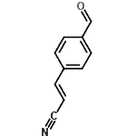 CAS 登录号：79382-88-0， (2E)-3-(4-甲酰基苯基)丙烯腈