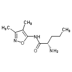 CAS#: 794565-18-7， N-(3,4-Dimethyl-1,2-oxazol-5-yl)-L-norvalinamide