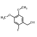 CAS#: 79474-33-2， (2-Fluoro-4,5-dimethoxyphenyl)methanol