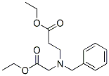 结构式 CAS# 795-18-6, 乙基 N-(2-乙氧基-2-氧代乙基)-N-(苯基甲基)-beta-丙氨酸酯