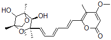 CAS 登录号：79503-62-1， 6-[(1E,3E,5E)-6-[(1S,2S,3R,5R,6R)-2,8-二羟基-1,3,5,6-四甲基-4,7-二氧杂双环[3.2.1]辛烷-3-基]己-1,3,5-三烯基]-4-甲氧基-5-甲基吡喃-2-酮