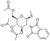 structure of CAS# 79528-48-6, Methyl 3,4,6-Tri-O-Acetyl-2-Deoxy-2-Phthalimido-1-Thio-beta-D-Glucopyranoside;.Beta.-D-Glucopyranoside, Methyl 2-Deoxy-2-(1,3-Dihydro-1,3-Dioxo-2H-Isoindol-2-Yl)-1-Thio-, 3,4,6-Triacetate;METHYL 3,4,6-TRI-O-ACETYL-2-DEOXY-2-PHTHALIMIDO-1-THIO-BETA-D-GLUCOPYRANOSIDE;METHYL-2-DEOXY-2-PHTHALIMIDO-1-THIO-3,4,6-TRI-O-ACETYL-BETA-D-GLUCOPYRANOSIDE