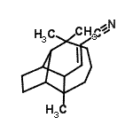 CAS 登录号：79570-11-9， (2E)-3-(3,3,7-三甲基三环[5.4.0.0<sup>2,9</sup>]十一碳-8-基)丙烯腈