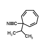 CAS#: 79574-42-8， 1-Isopropyl-2,4,6-cycloheptatriene-1-carbonitrile