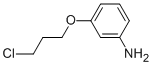 CAS 登录号：79668-76-1， 3-(3-氯-丙氧基)苯胺
